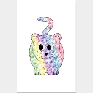 Regenbogenkatze Posters and Art